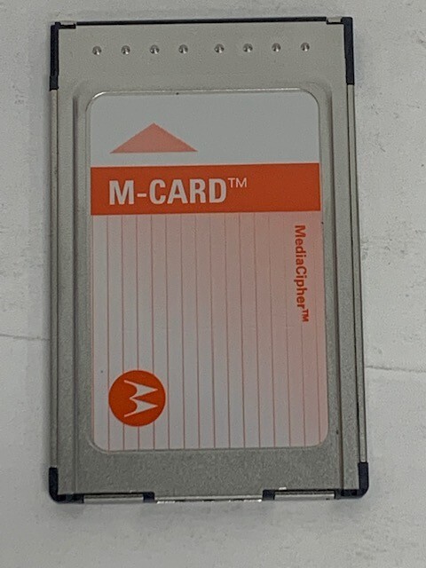 Motorola M-Card Media Cipher  514517-005-00 NEW Lot of 1 Card