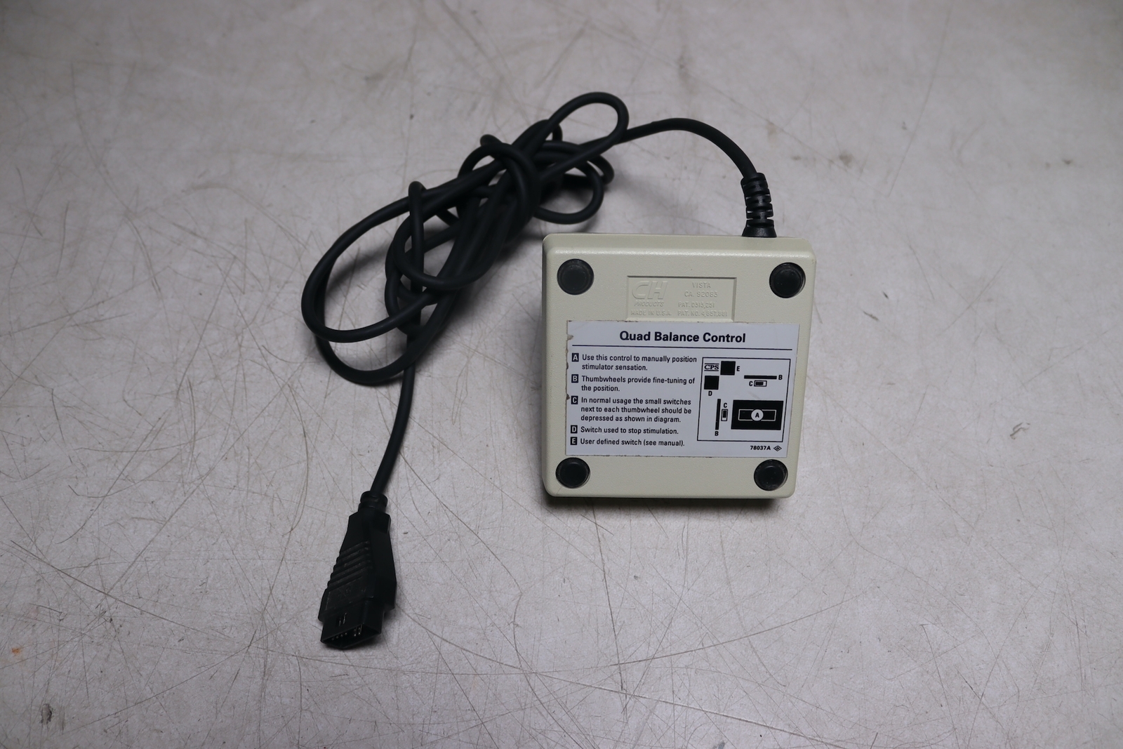 CPS Quad Balance Control