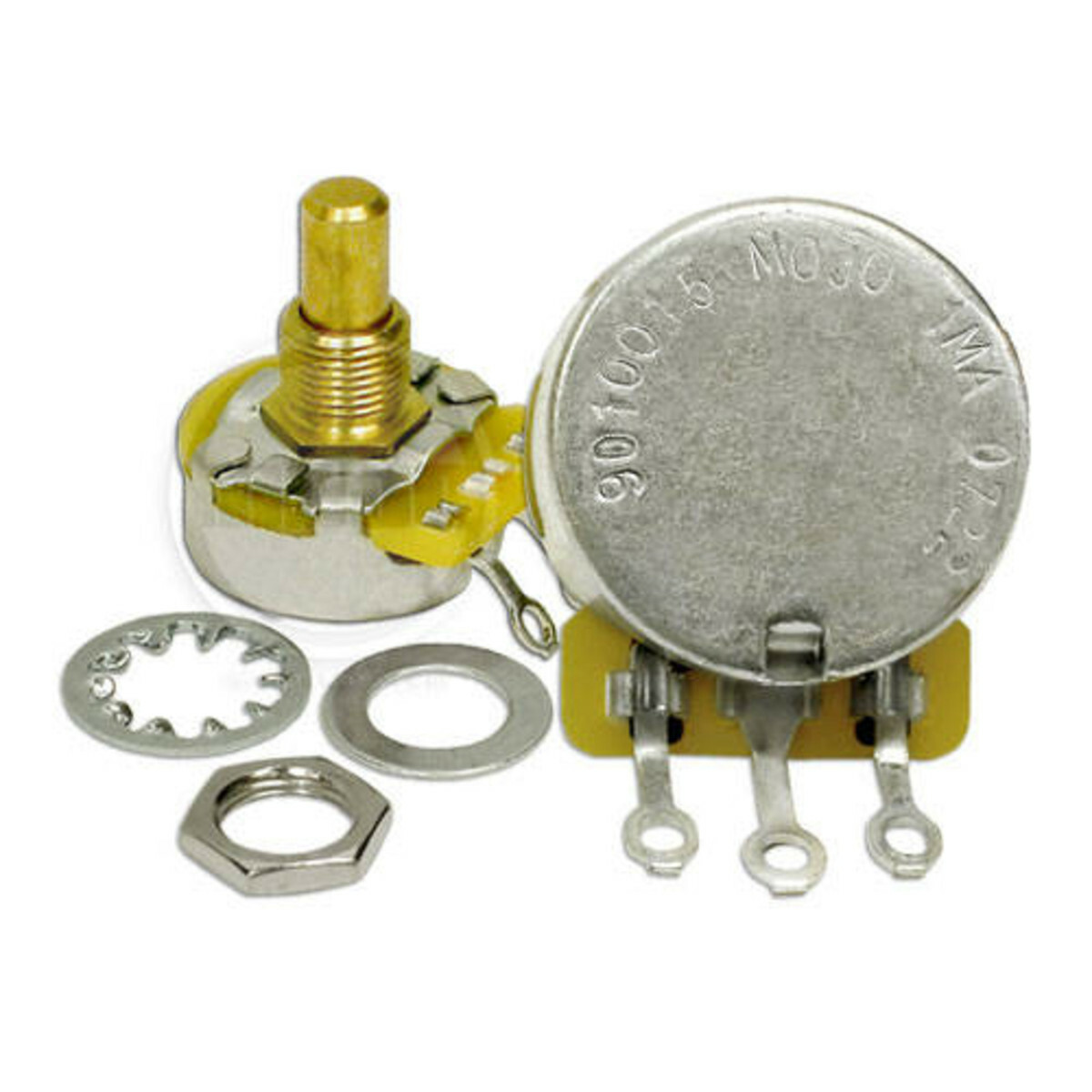 CTS  amp potentiometer, 1M audio, all metal design, fits many Vintage amps, 24mm