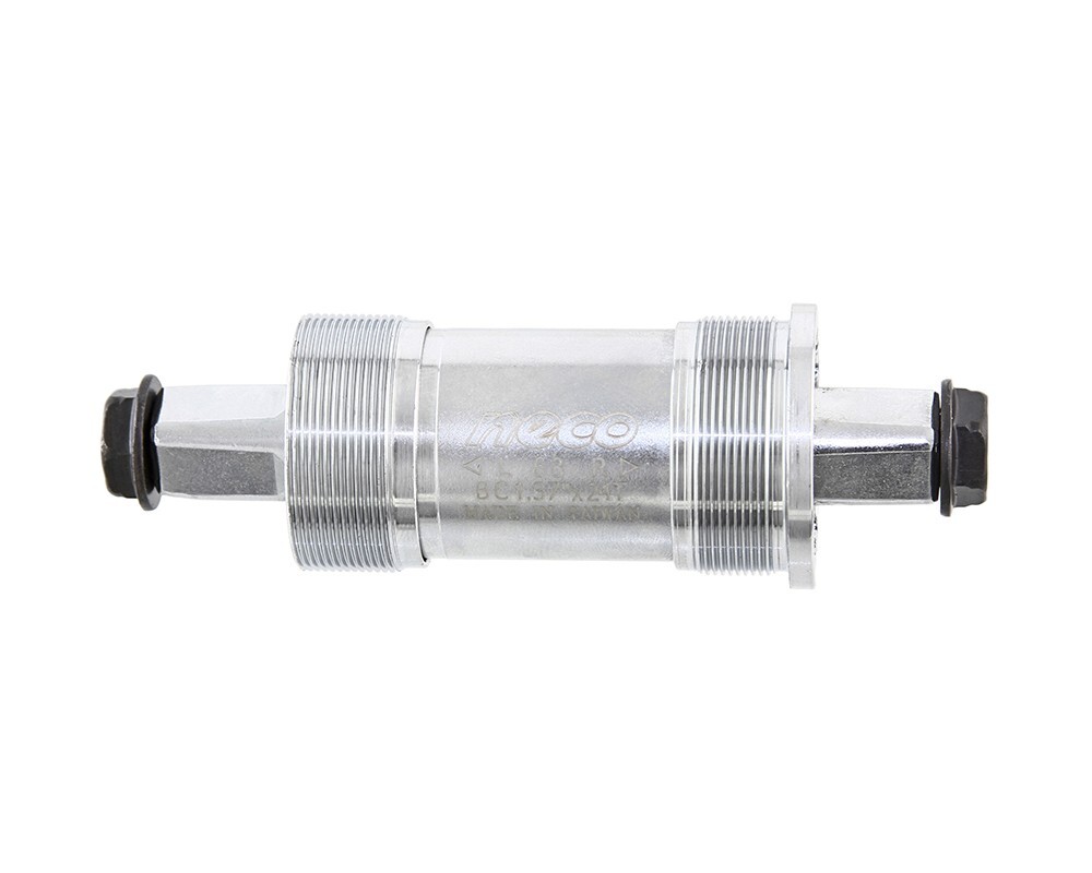 NECO Bicycle Bottom Bracket Cartridge Square Taper 68mm x 110.5mm Sealed Chrome.