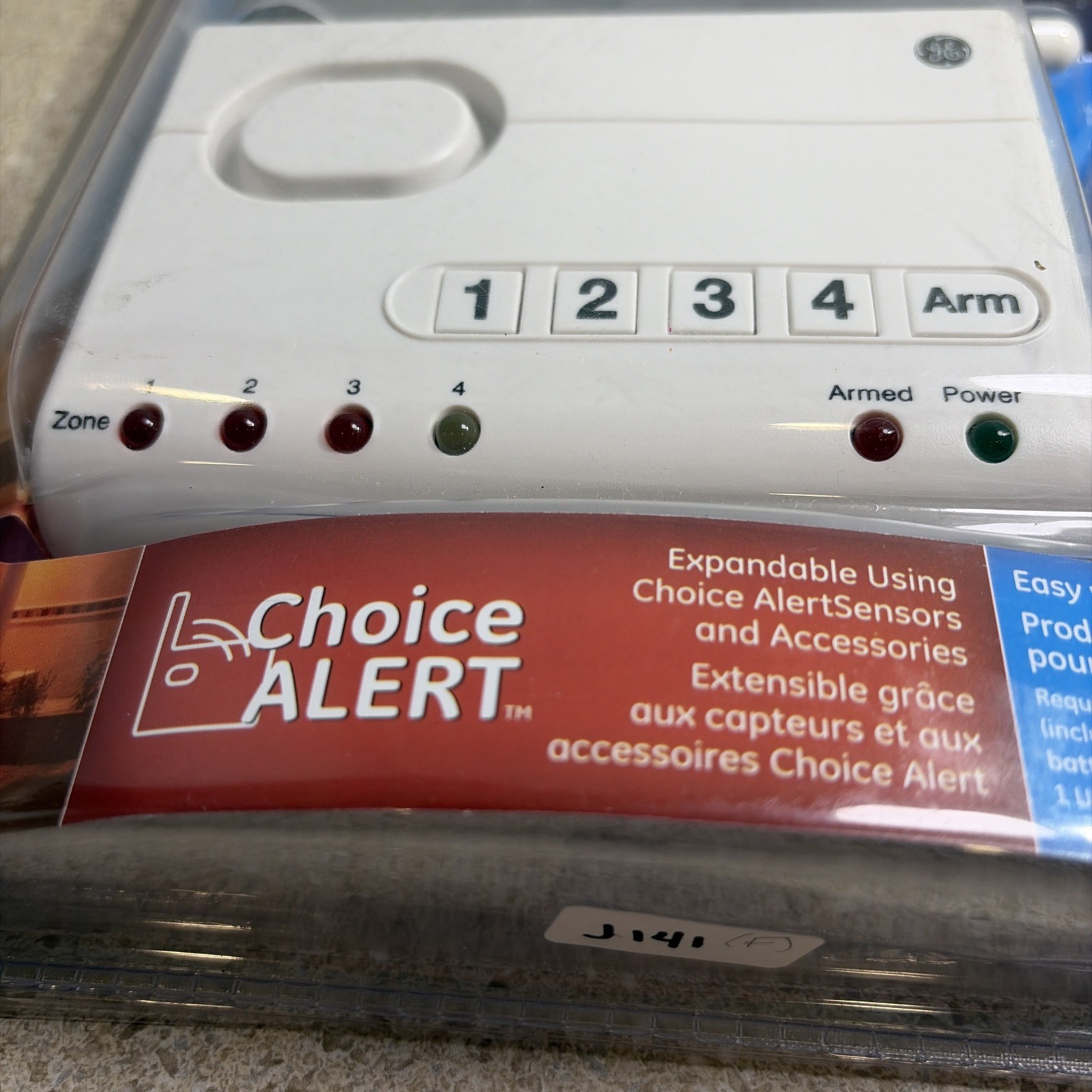 GE Wireless Alarm System Control Center Starter Kit Choice Alert Security New