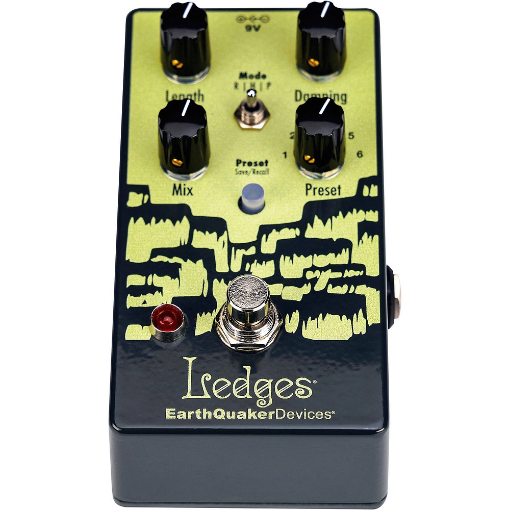 EarthQuaker Devices Ledges TriDimensional Reverberation Machine Effects Pedal