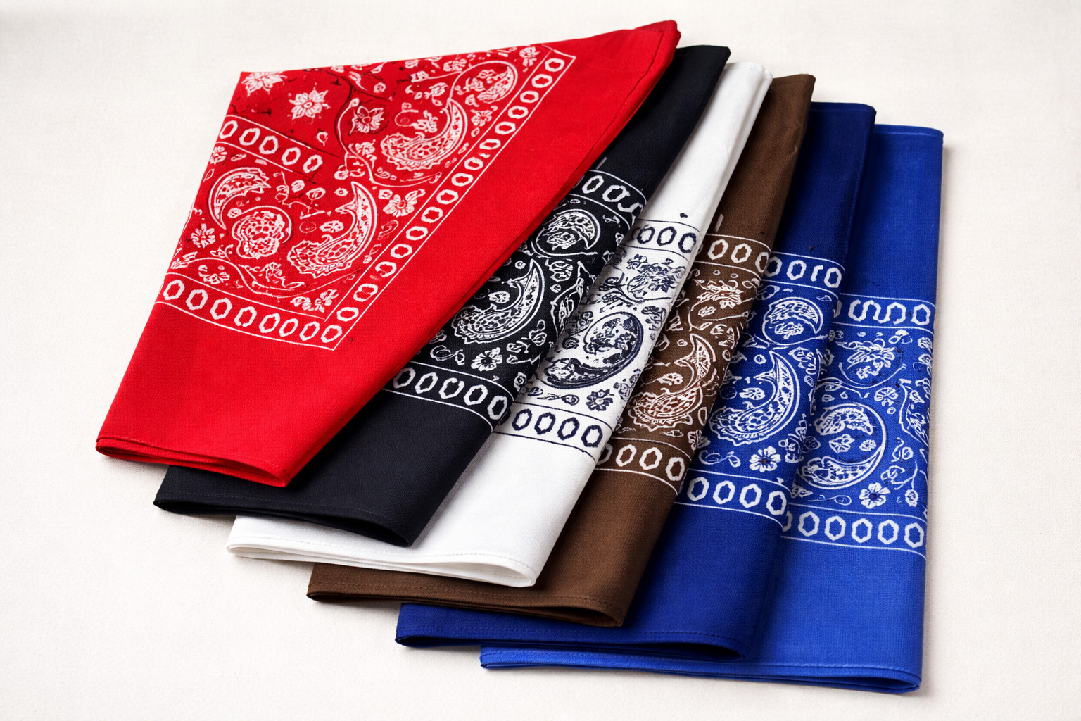 4 Pack XL Bandana Print Scarf Head Wrap Wristband 100%Cotton Big Size27x27
