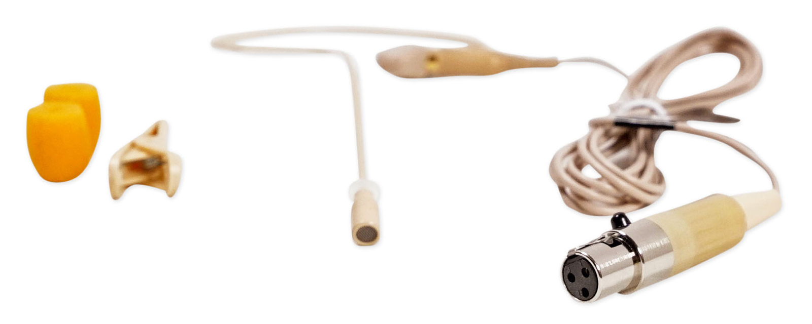 AKG C111 LP Ear-Hook Ear-Set Microphone Mic+Windscreen+Carry Pouch+Cable Clip