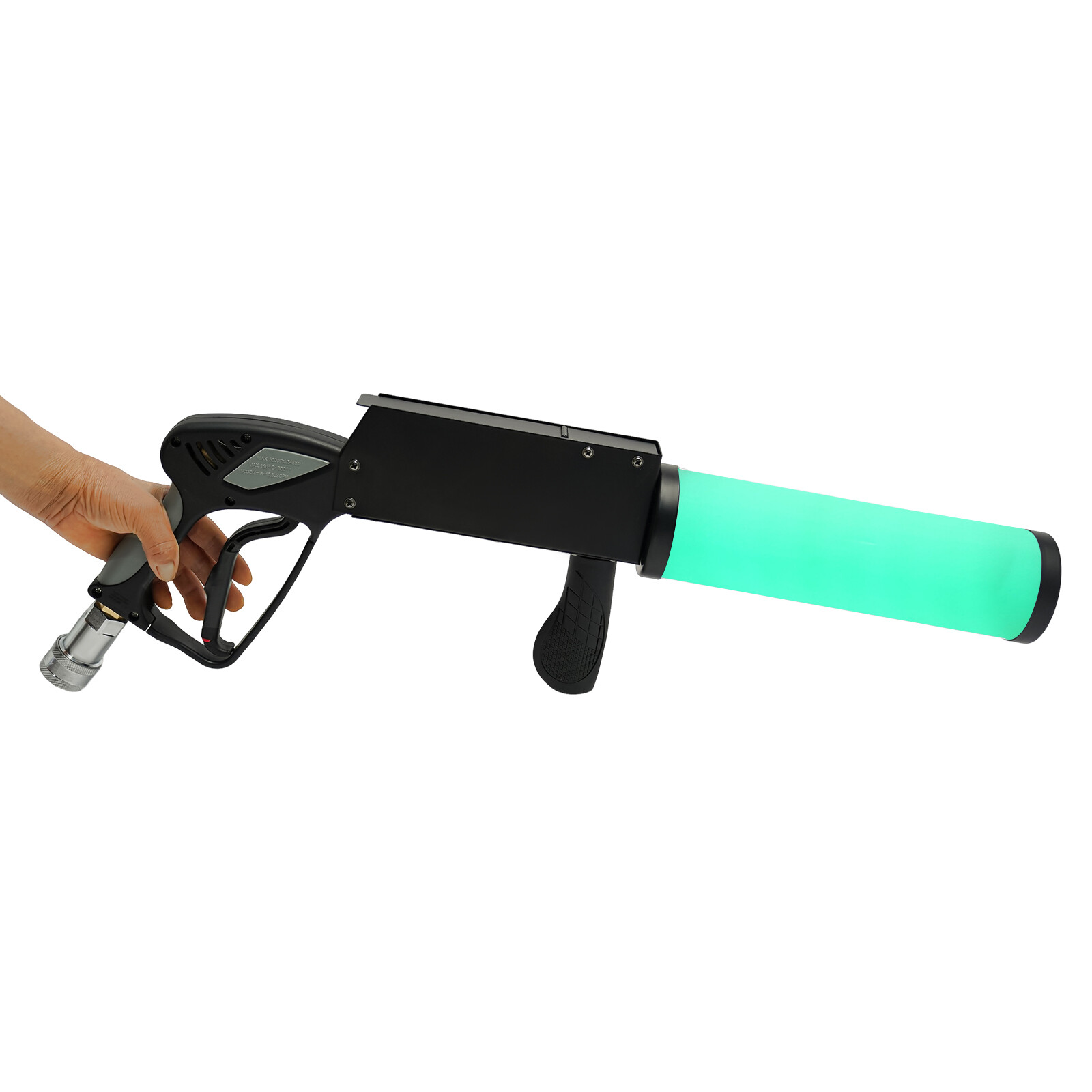 LED Cannon CO2 Gun Night DJ Club Bar Party CO2 Jet Stage Effect Fogger Smoke Gun