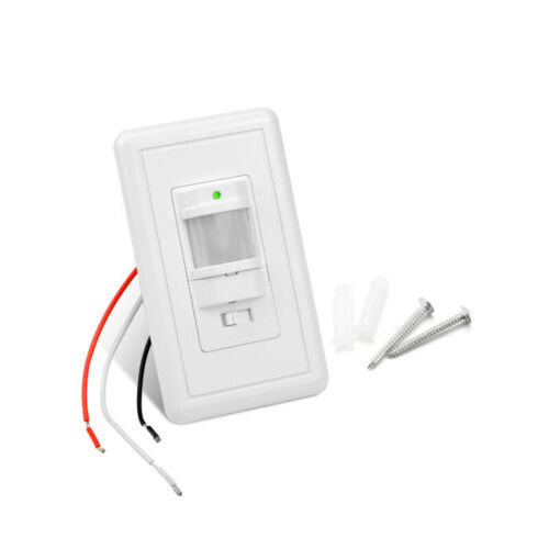 110V Automatic PIR Occupancy Motion Sensor Light Switch Auto On/Off Infrared