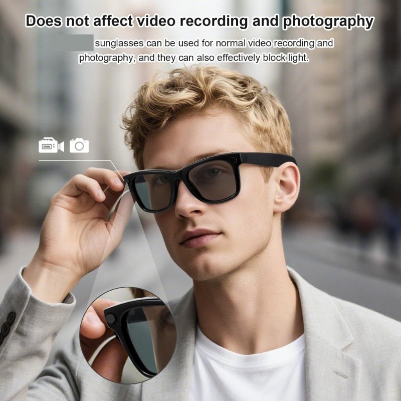 4/12/20Pcs Plastic Lens Hood Replacment for Intelligent Glasses Outdoor Video
