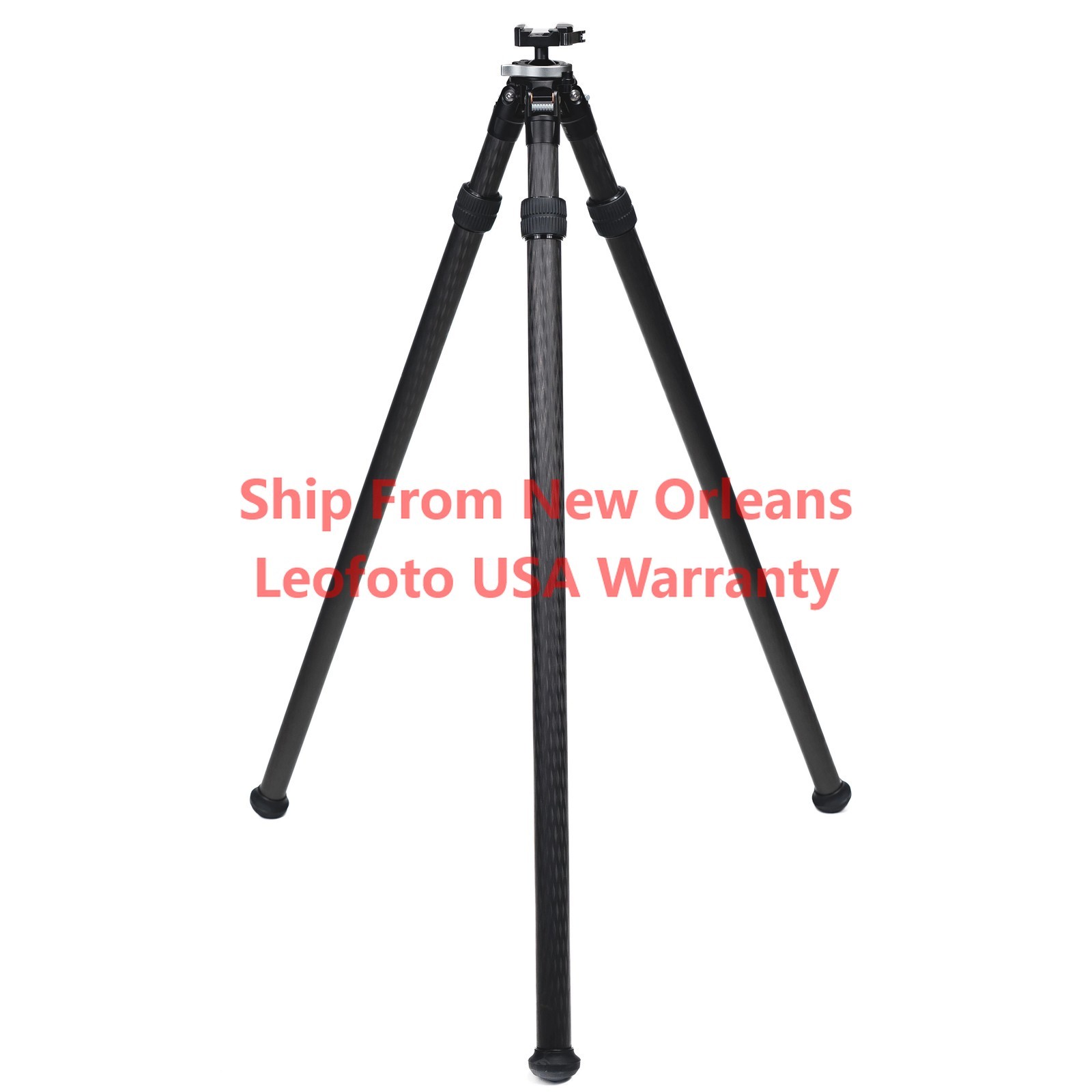 Leofoto STO-322CX Inverted Carbon Fiber Tripod Integrated Lever-Control Ballhead