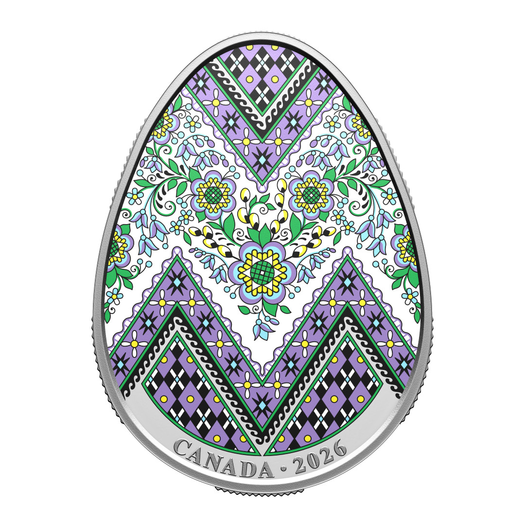 2026 $20 1oz Fine Silver Pysanka (252052)
