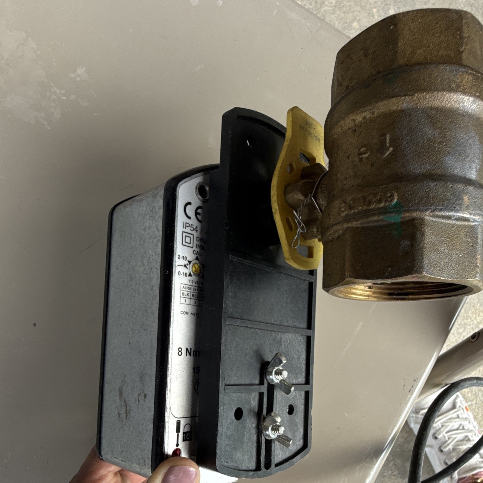 HVAC dampera actuator