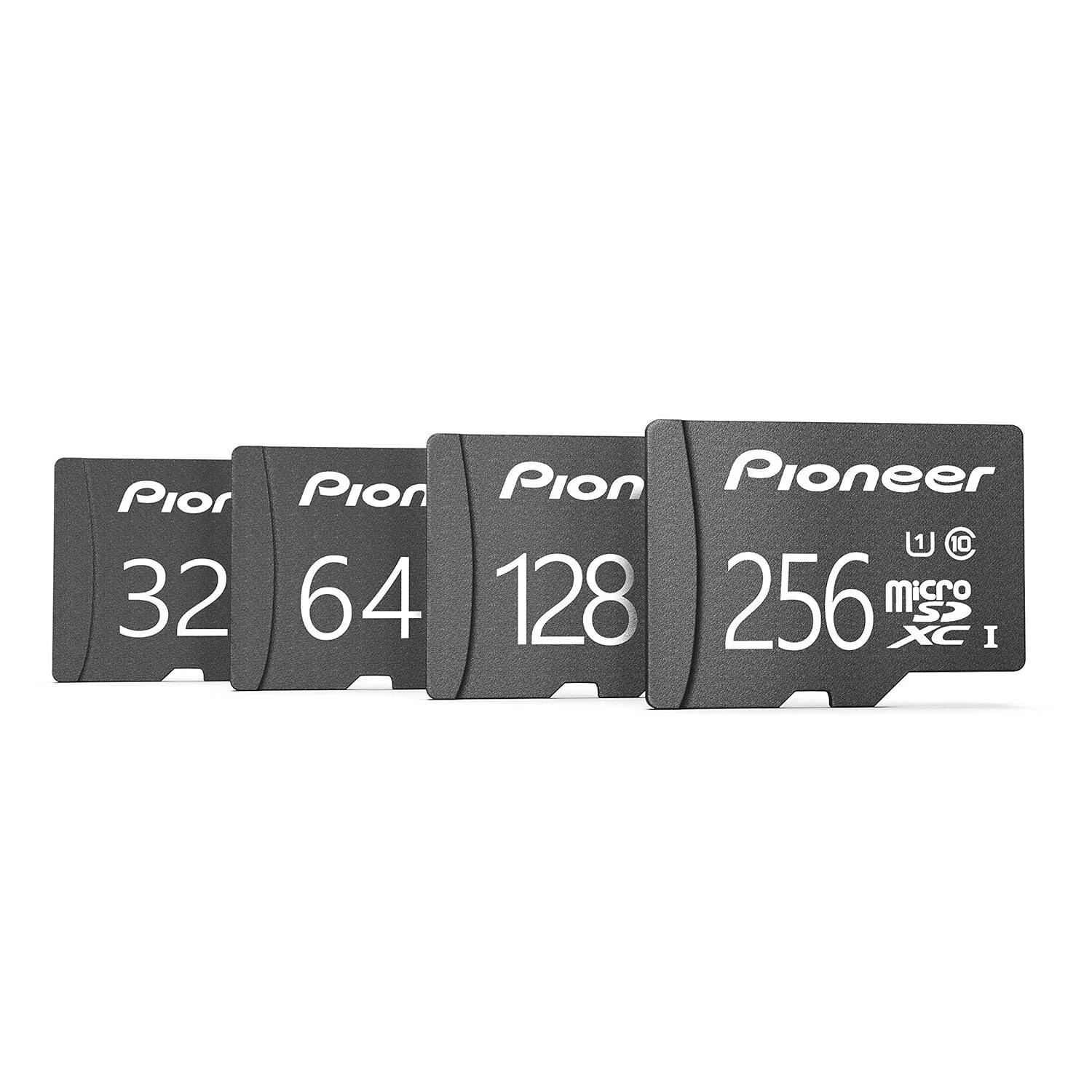 Pioneer Micro SD Card 64gb with Micro SD Adapter 2 PACK