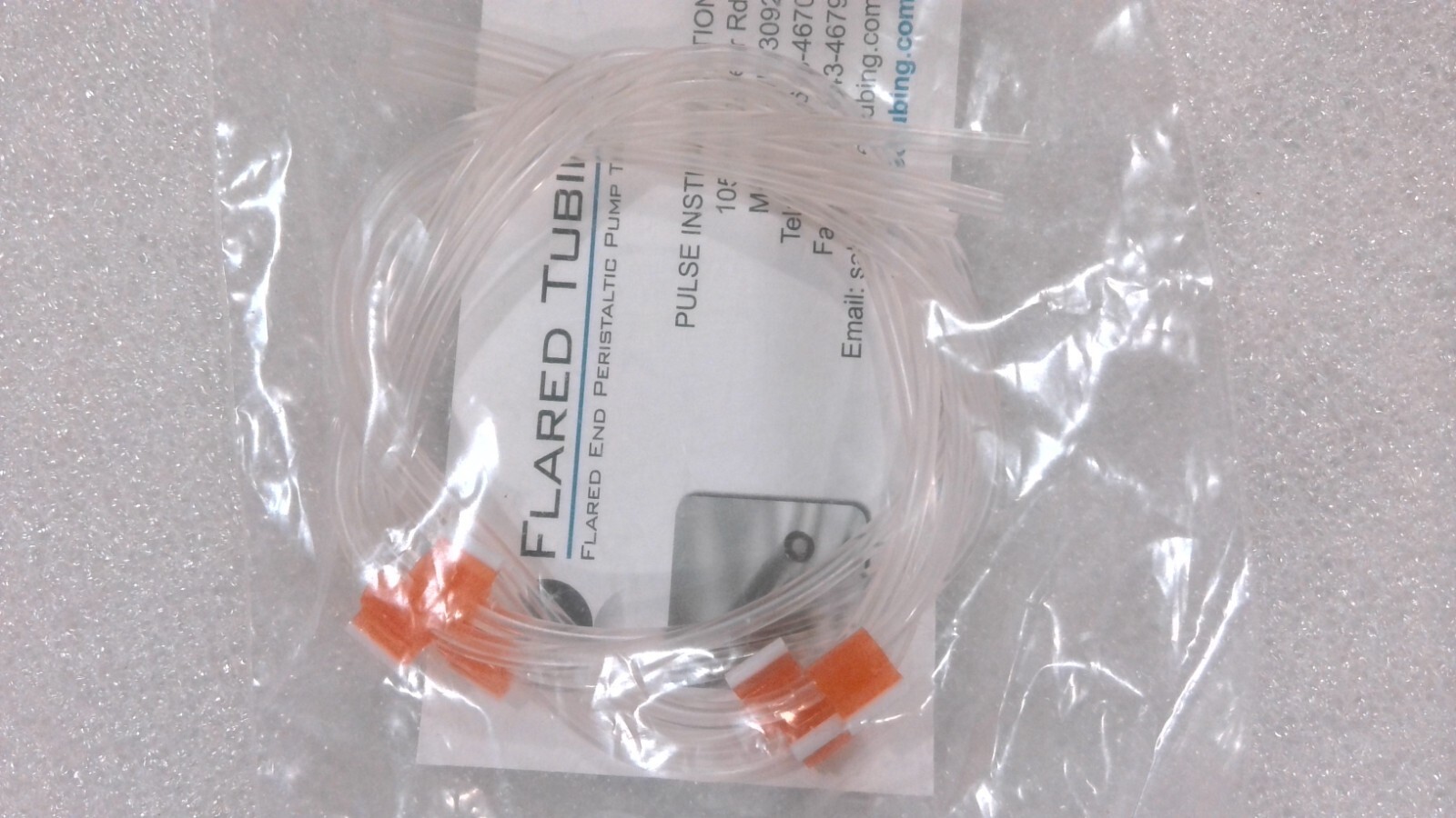 PULSE INSTRUMENTATION 116-0549-08 2 STOP - PVC SAMPLES 0.89mm ID