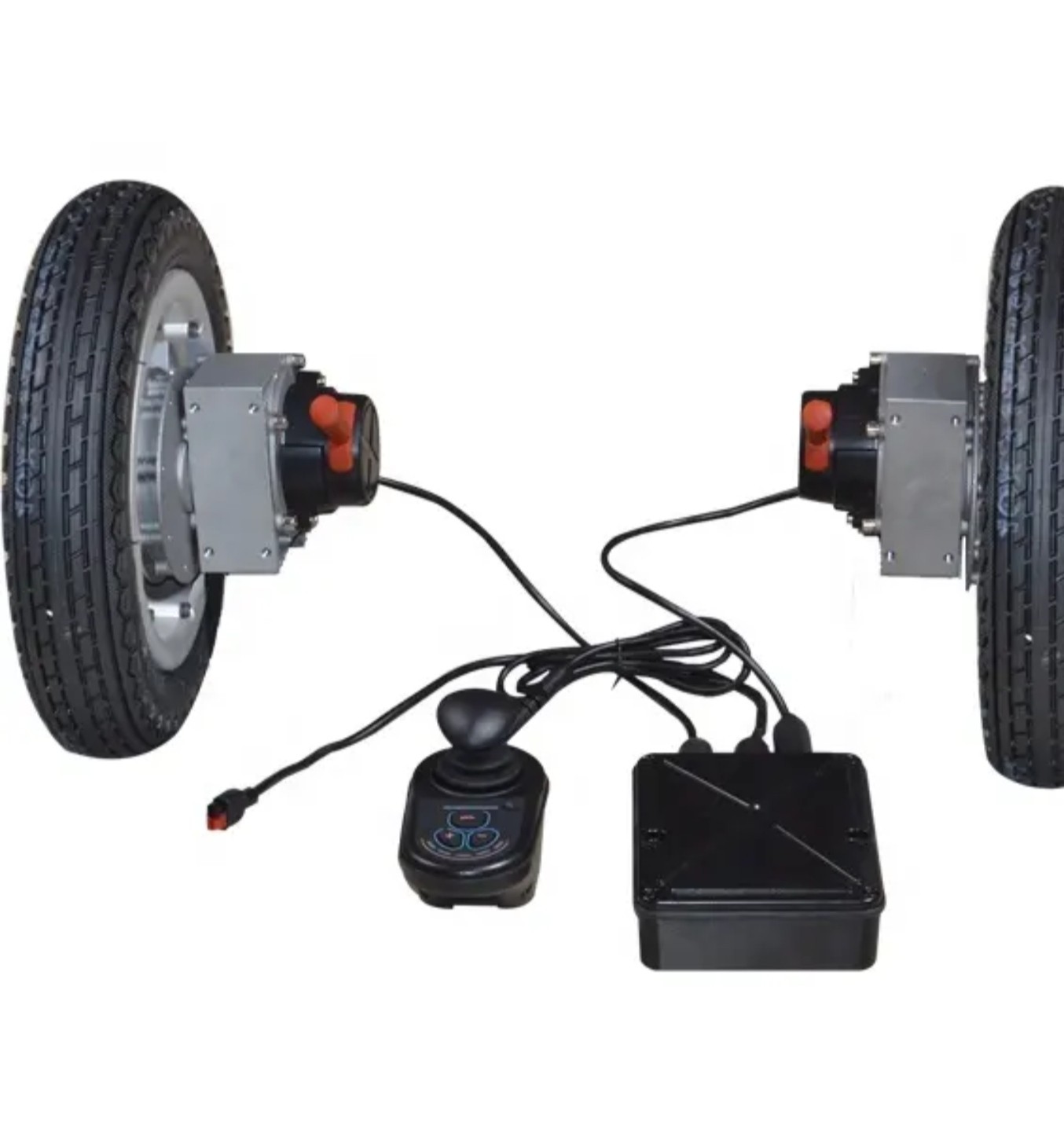 10-inch 24v Electric Wheelchair Motor Kit for Folding Power Wheelchair, with Add