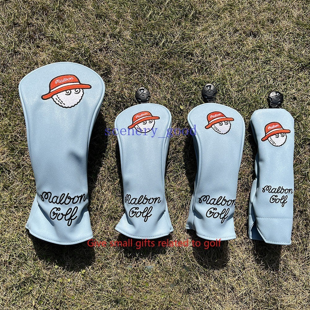 New Blue M*lbon Golf Club Headcovers Woods Cover Head Covers Set 135UT