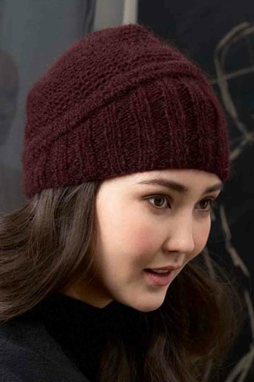Hat - Lang Yarns Malou Light - Model Package Knitting Package With Instructions