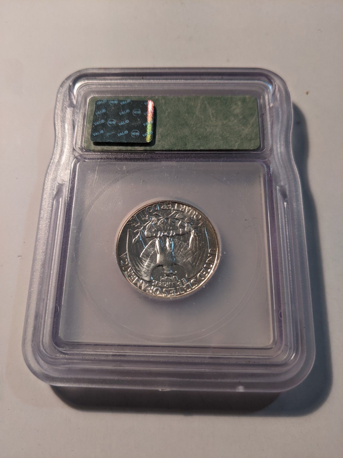 1955-D ICG PR70 25C Quarter