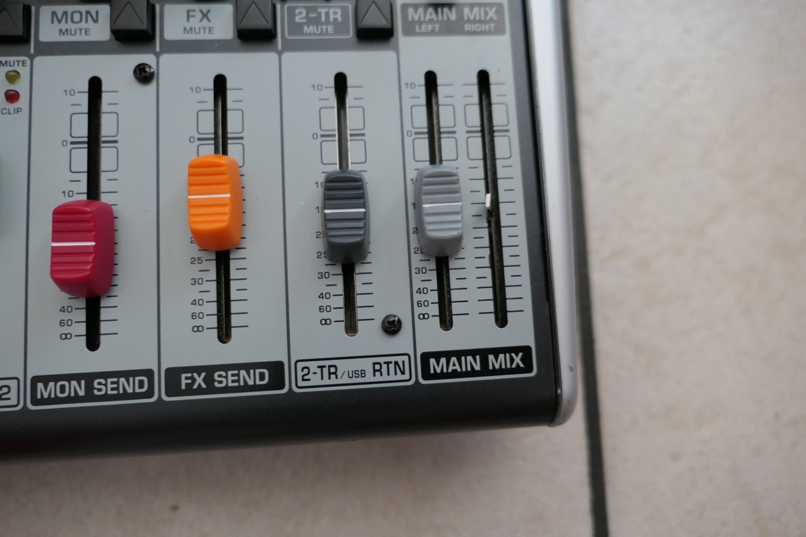 Behringer Xenyx X1222USB 16-Input Mixer w Preamps, Comps, Wireless USB Interface