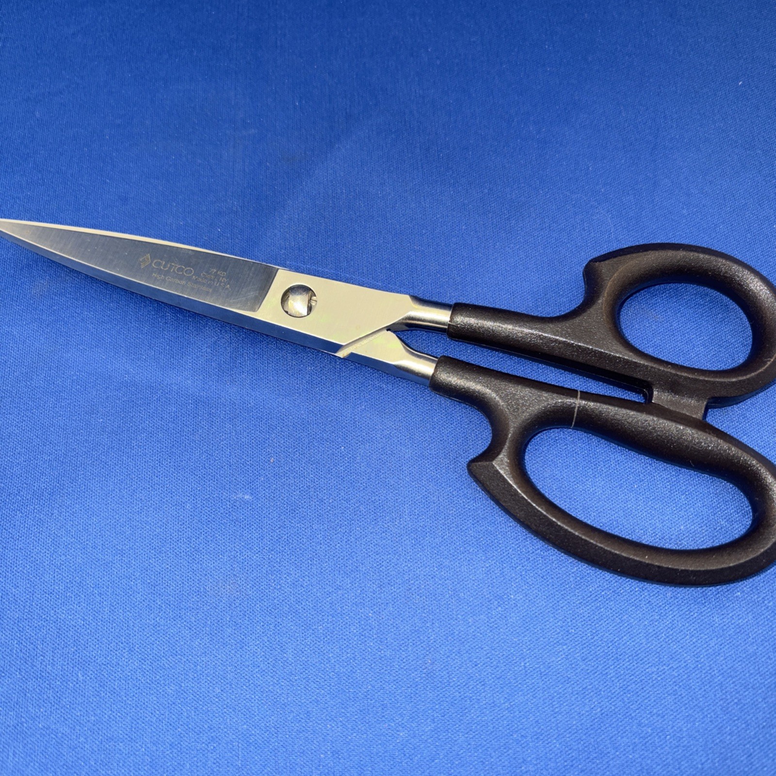 Cutco Super Shears All Purpose Kitchen Scissors # 77 KD Black Handled - READ