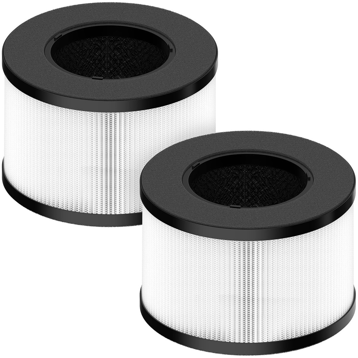 1-4 Packs BS-03 HEPA Replacement Filter for PARTU and Slevoo BS03 HEPA Purifier