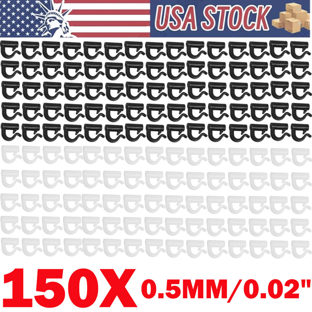 150pc Fast Change Spinner Clevis Plastic Fishing Clevis Crawler Harness Clevis