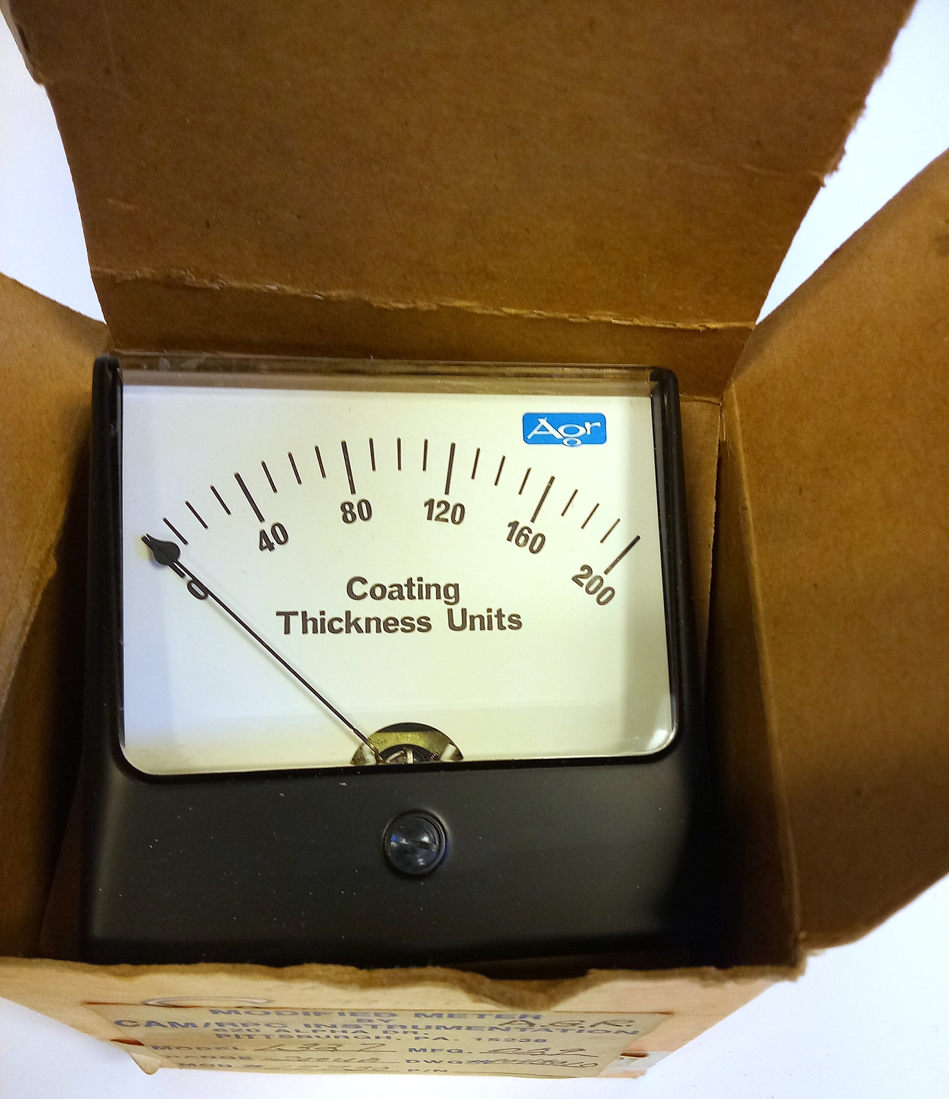 Simpson 1327 17730 Modified Panel Meter for Coating Thickness
