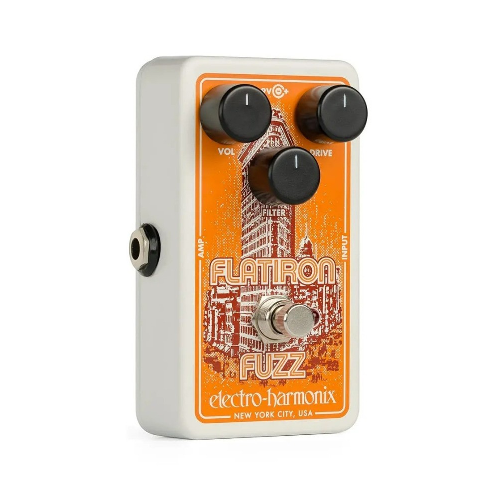 Electro-Harmonix Flatiron Fuzz Effects Distortion Pedal AMAZING Tone