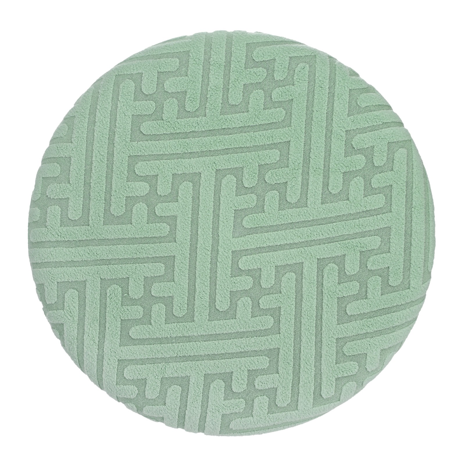 1-Pack Bar Stool Covers Round for 12-14 Inch Strip Pattern Covers [Bean Green]