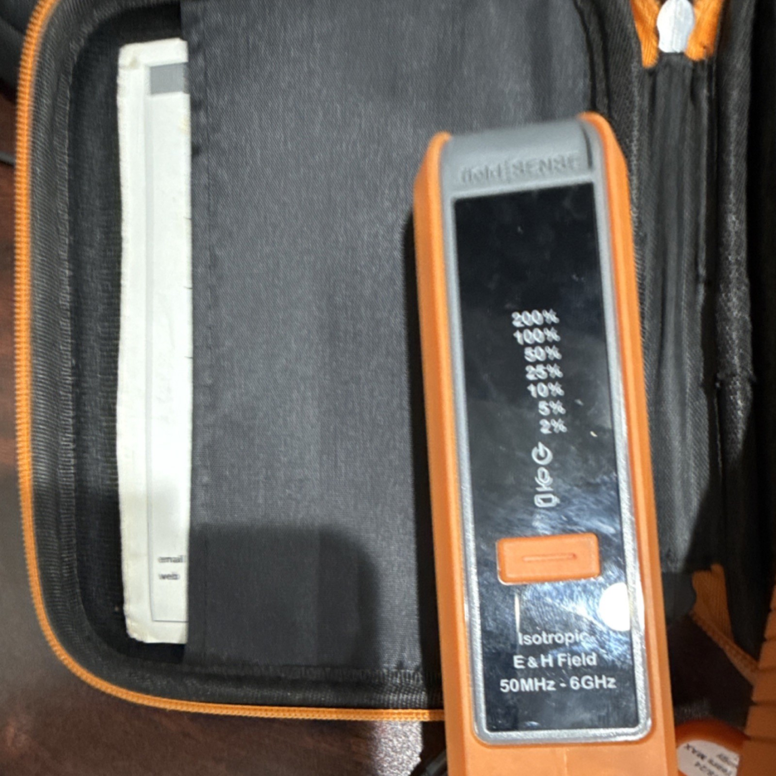 Field Sense Isotropic E & H Field RF Radiation Detector 50MHz-6GHz