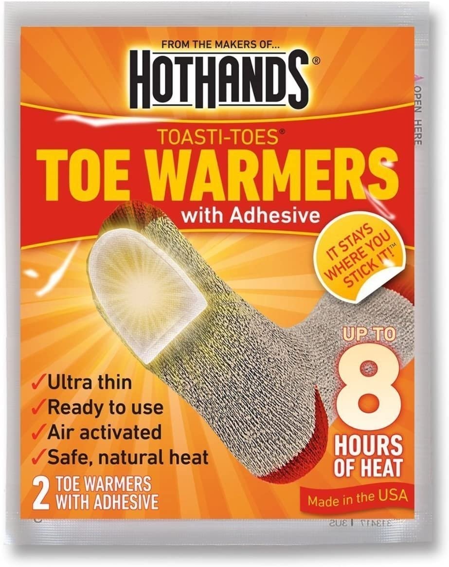 HotHands TOE10 Toe Warmers, White,10 Pair