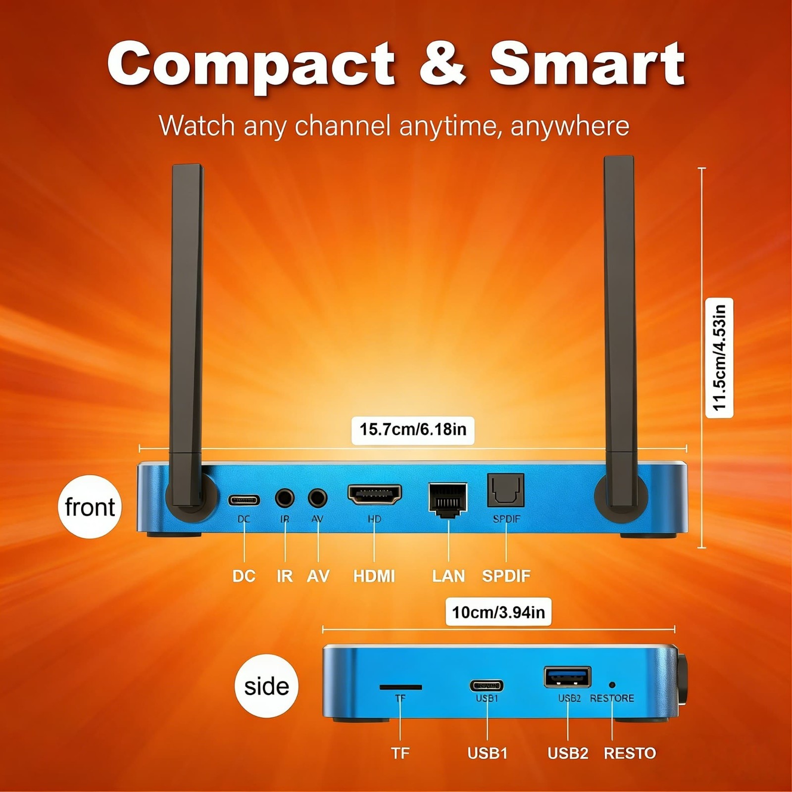 SuperBox S7 Max 64GB 6K Ultra HD Android TV Box – Authorized Distributor – Same