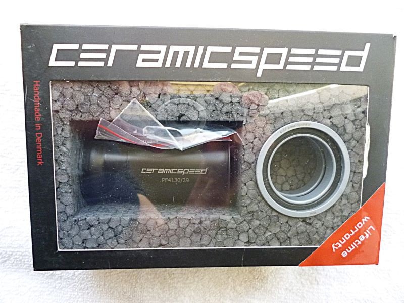 CeramicSpeed Press Fit Bottom Bracket 41mm x 30mm COATED Races Ceramic Bearings