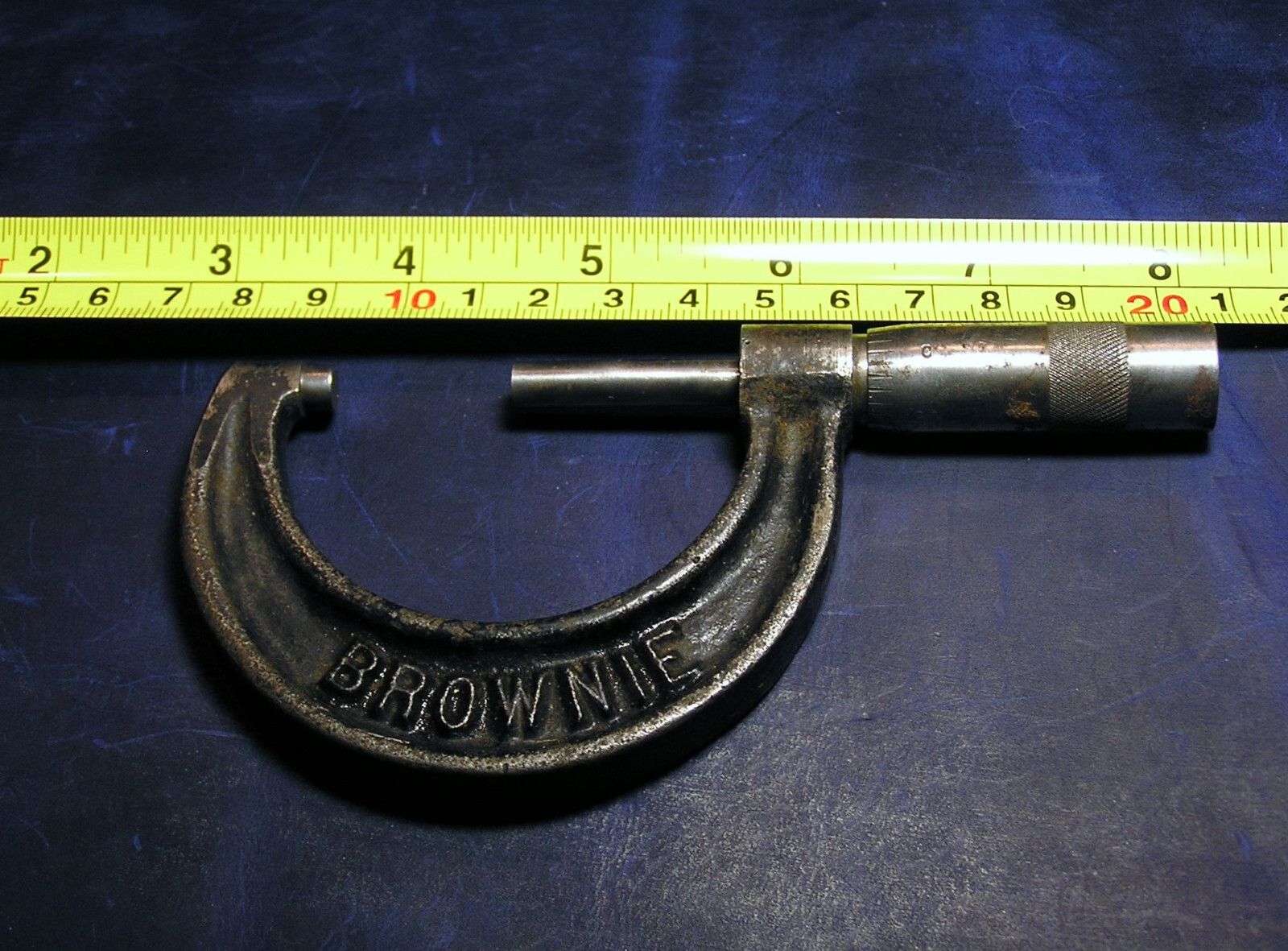 VINTAGE BROWNIE USA OUTSIDE MICROMETER 1" to 2" 
