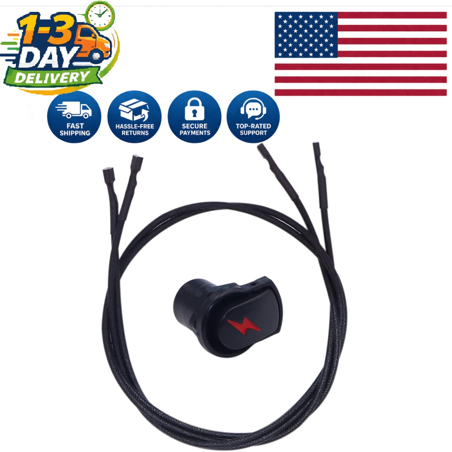 Replacement BBQ Igniter Button for Char-Broil Surefire - Durable & Easy Install