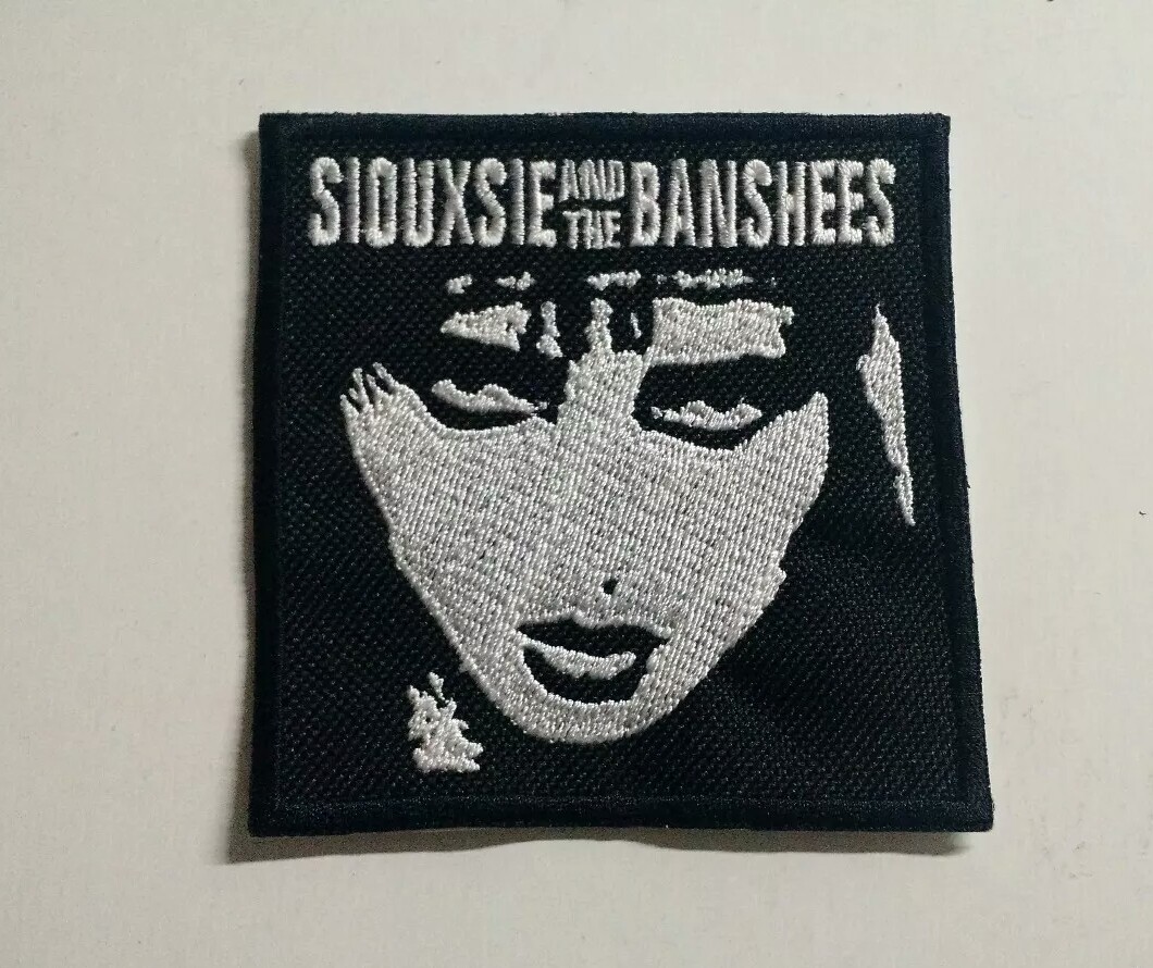 Siouxsie and the Banshees Patch Iron on Applique Alternative Goth Punk Darkwave