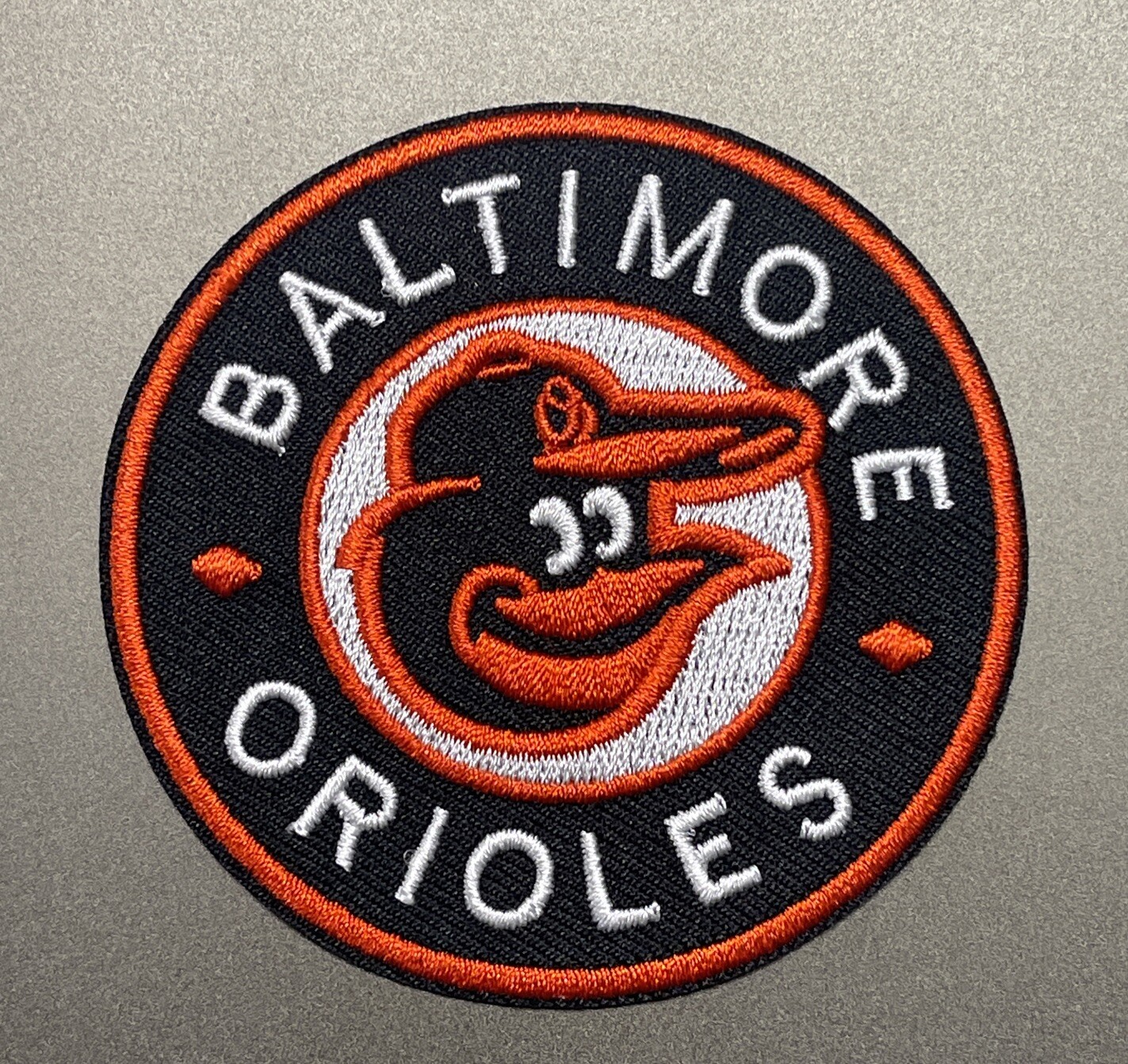 Baltimore Orioles Patch Embroidered Iron Baseball 3x3 Inch