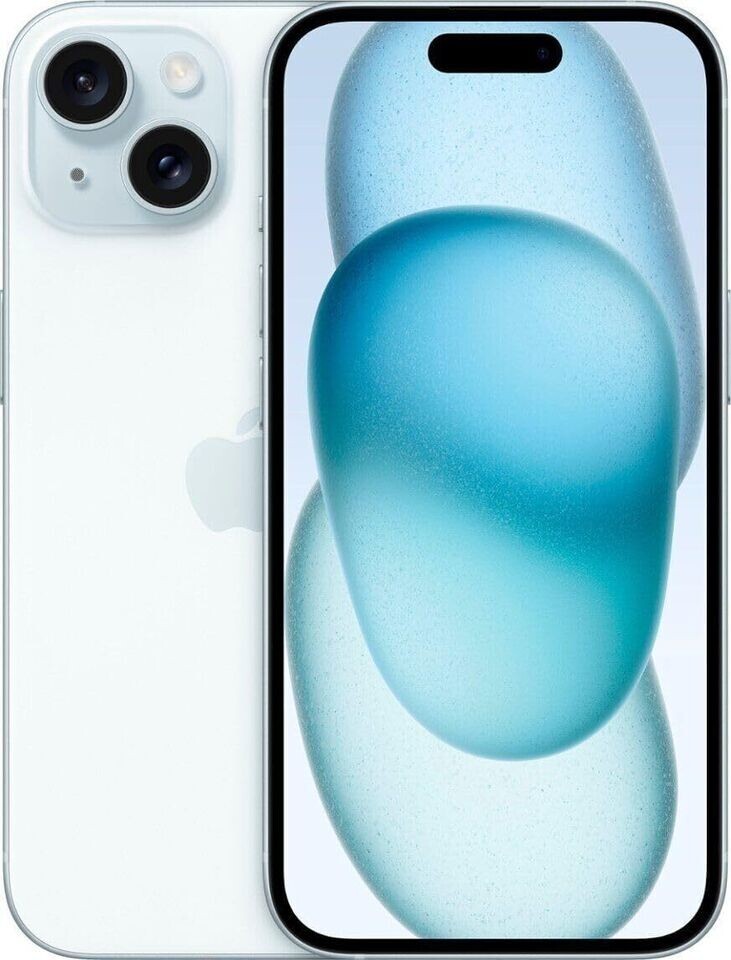 open box Apple iPhone 15  128gb BLUE color Factory Unlocked