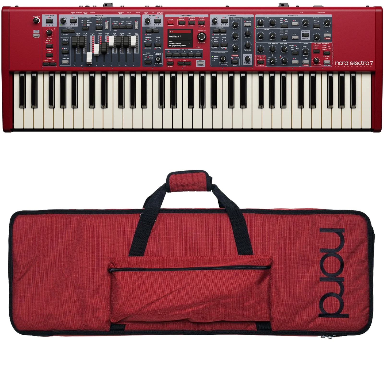 Nord Electro 7 61 Stage Keyboard CARRY BAG KIT