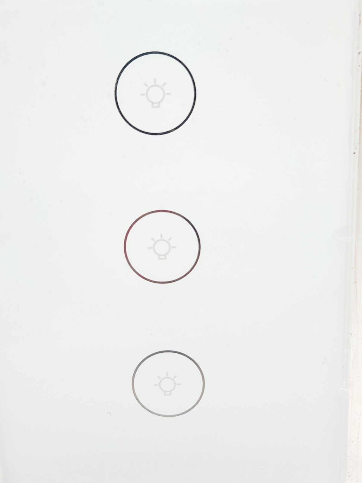 WiFi Smart Light Switch Glass Panel