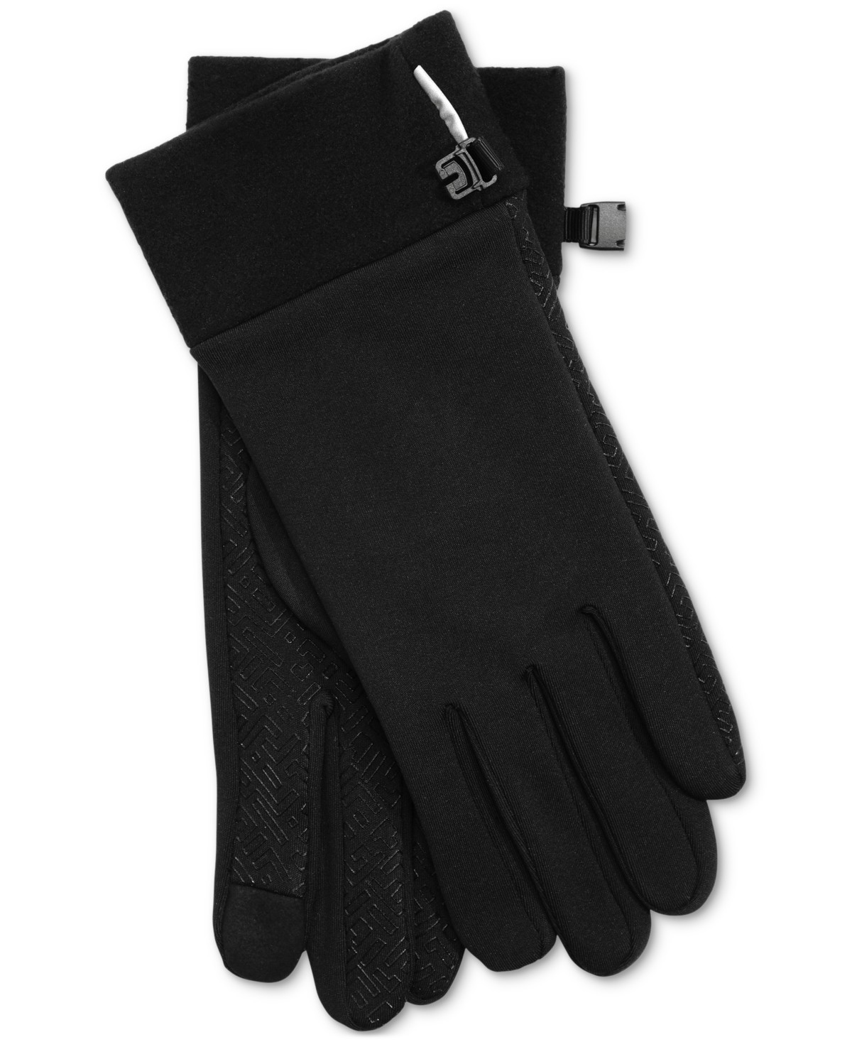 Alfani E5043 Men's Lightweight Stretch Tech Gloves Black Size L