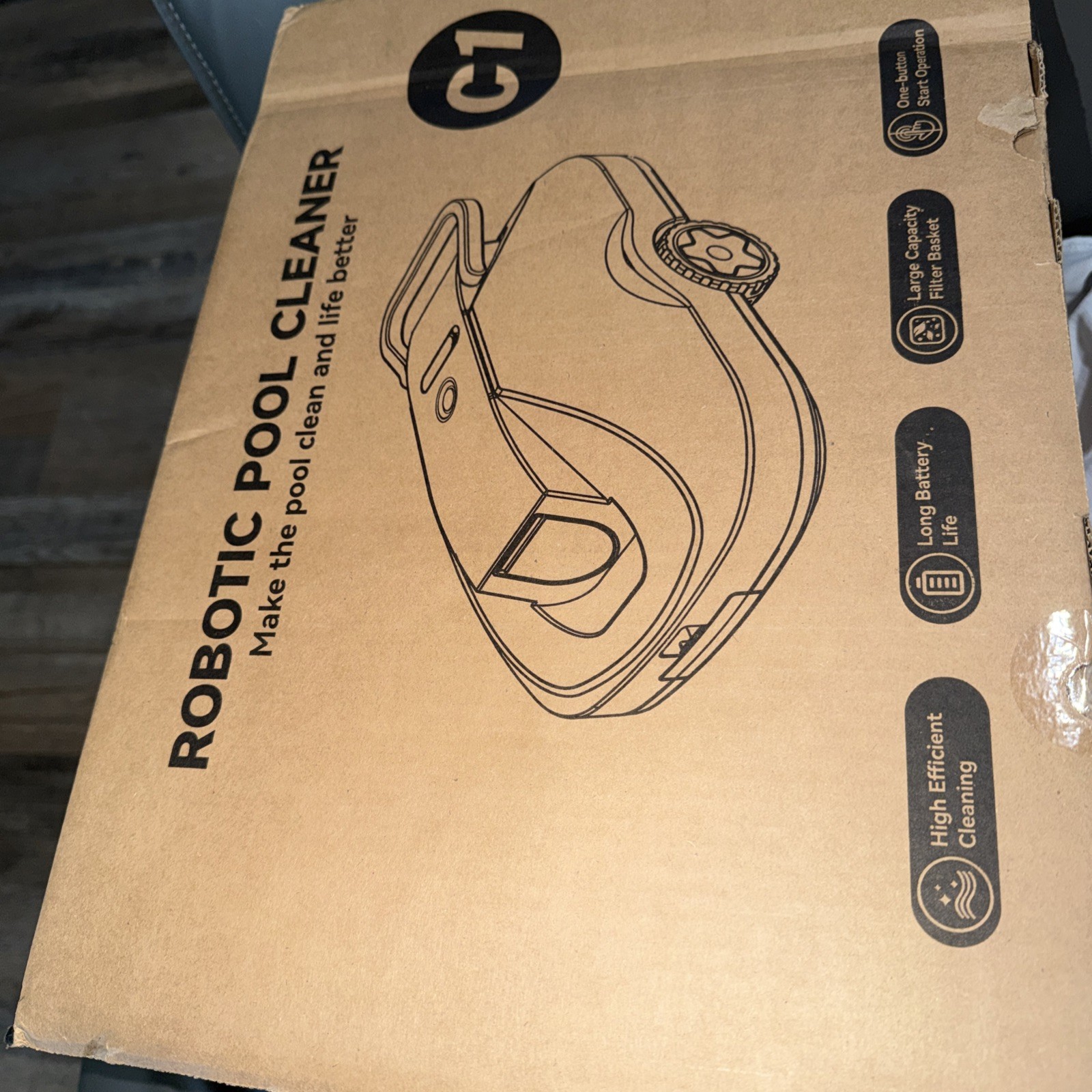 Robotic Pool Cleaner C1 Item New