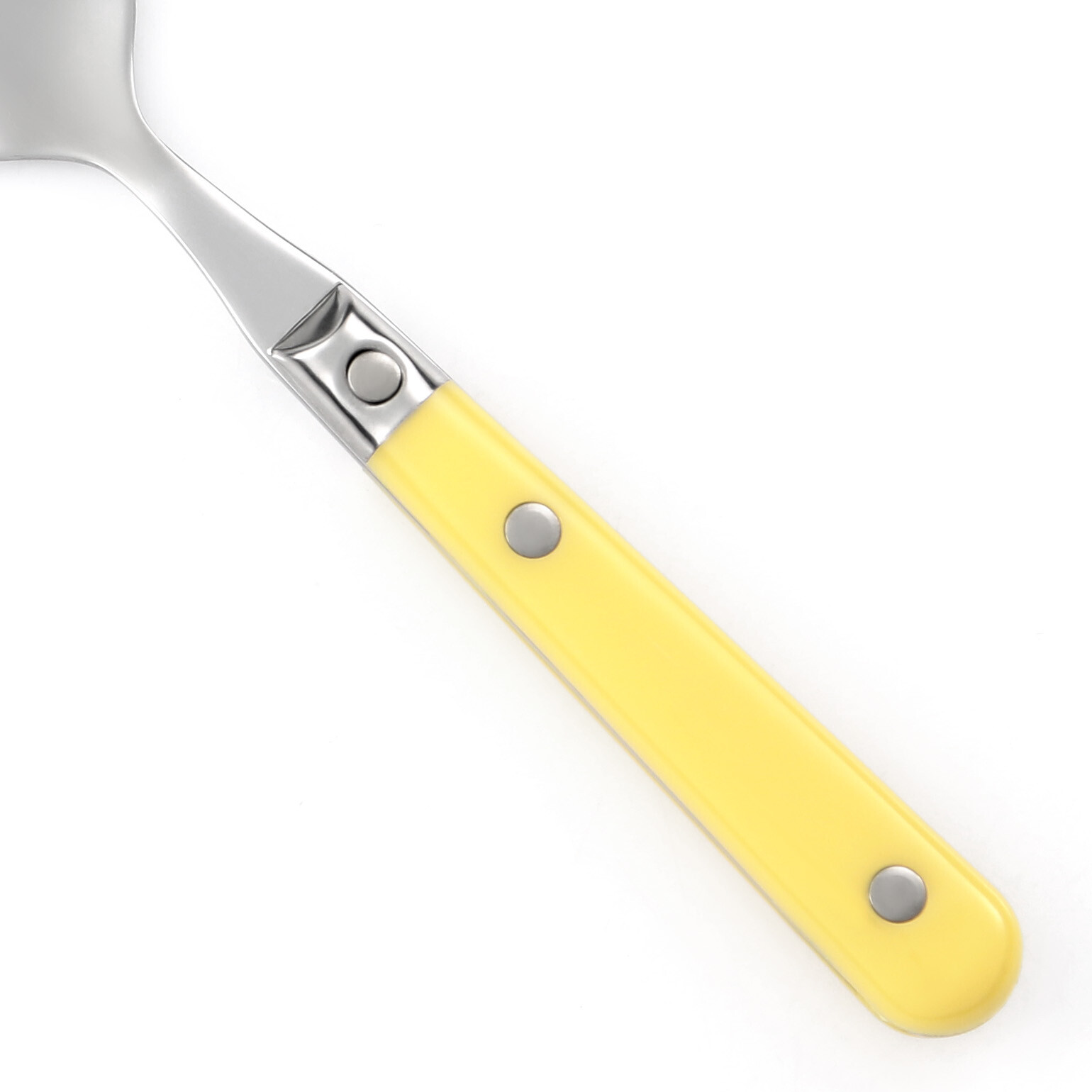 Ginkgo LE PRIX MIMOSA PALE YELLOW Stainless Plastic Handle CHOICE Flatware