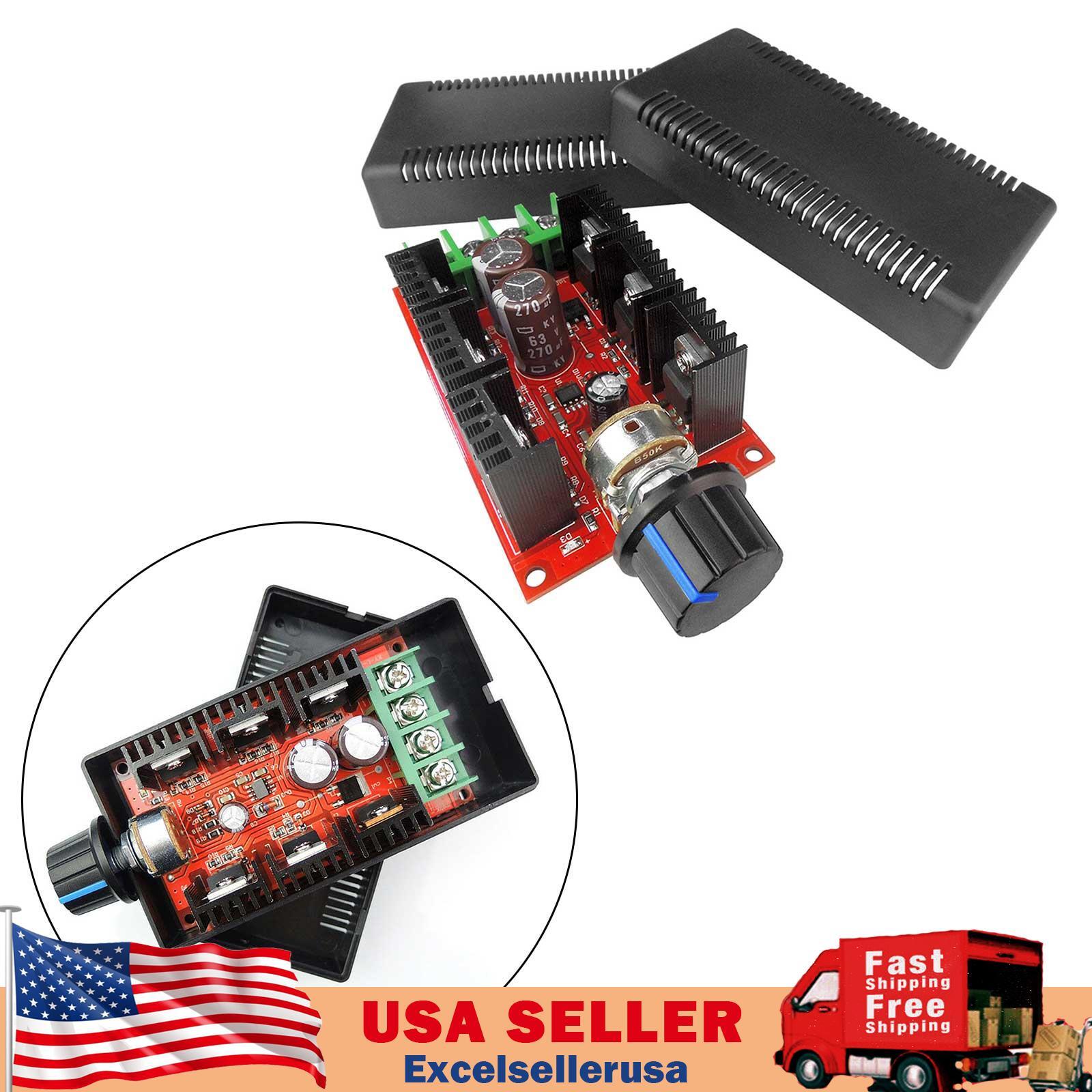12V 24V 48V 2000W 10-50V 40A DC Brush Motor Speed Control PWM HHO RC Controller