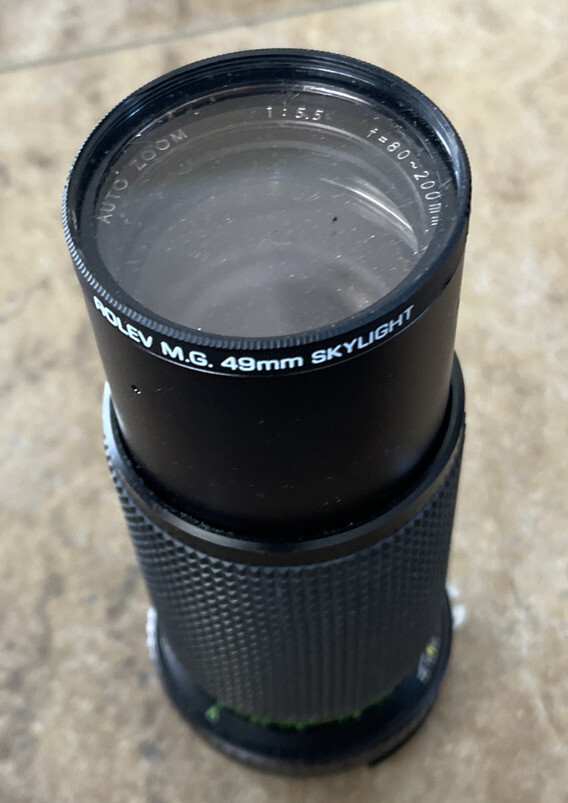 Rolev M.G . 55mm Skylight Camera Lens