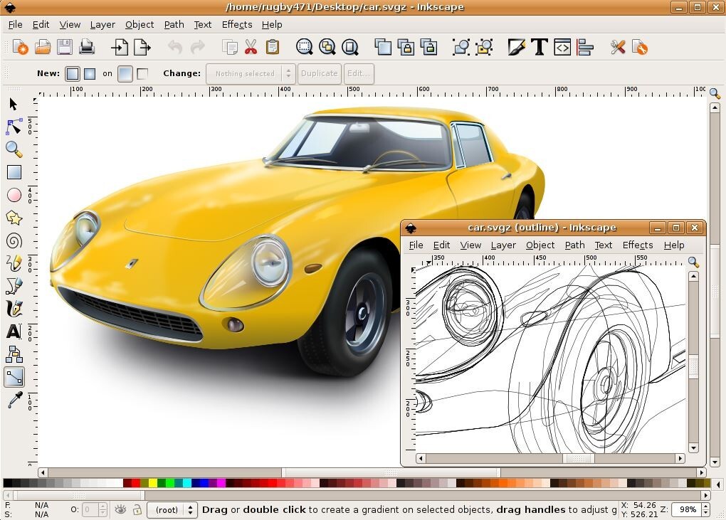 Vector Graphic Design Software for Windows & Mac ~ Inkscape Pro Illustrator ~ CD