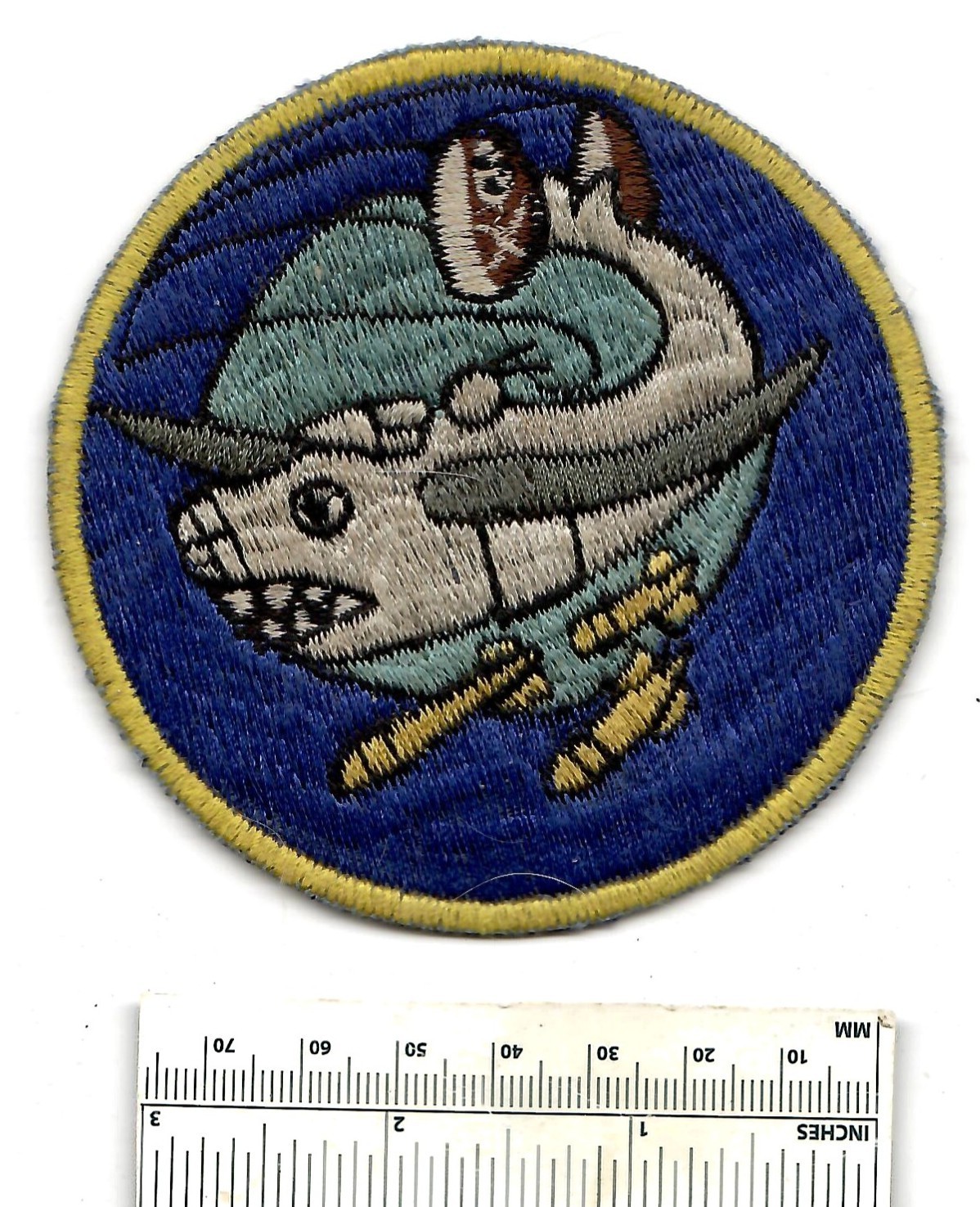 WW2 MOBY DICK 320th Bomb Squadron WWII US Army Air Force USAAF Patch Cloth