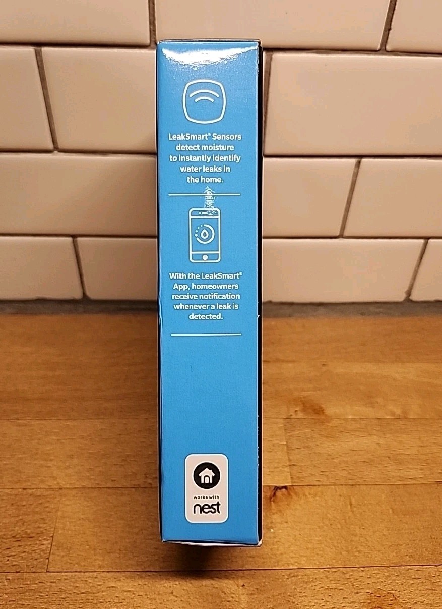 *Sealed* leakSMART Pro 8850600 Sensor 2.0 Wireless & Waterproof Leak Detector