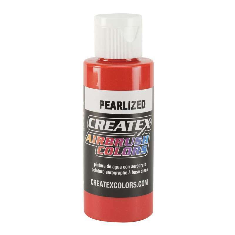 Createx Airbrush Colors 5312-02 Pearl Tangerine 2 oz. Airbrush Paint