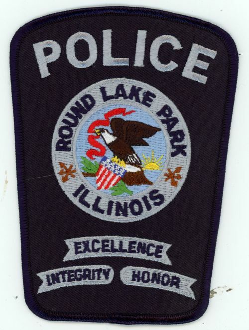 ILLINOIS IL ROUND LAKE PARK POLICE NICE SHOULDER PATCH SHERIFF