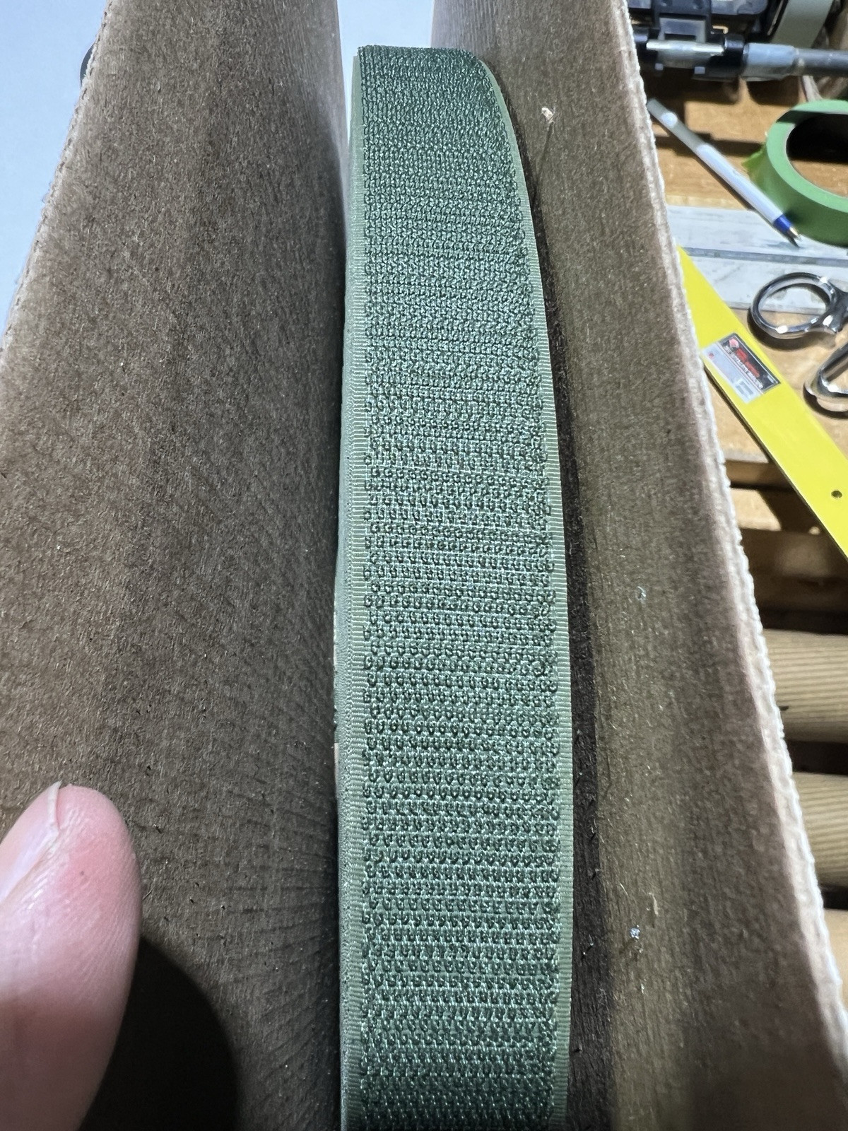 Velcro® Brand 1” Sage Green HOOK & LOOP SEW-ON-TYPE 50 YRDS On EACH ROLL
