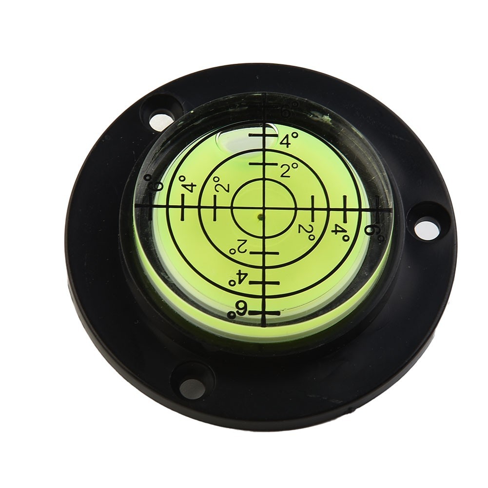 Black BaseLevel Bubble Equipment Integrated Leveller Measuring